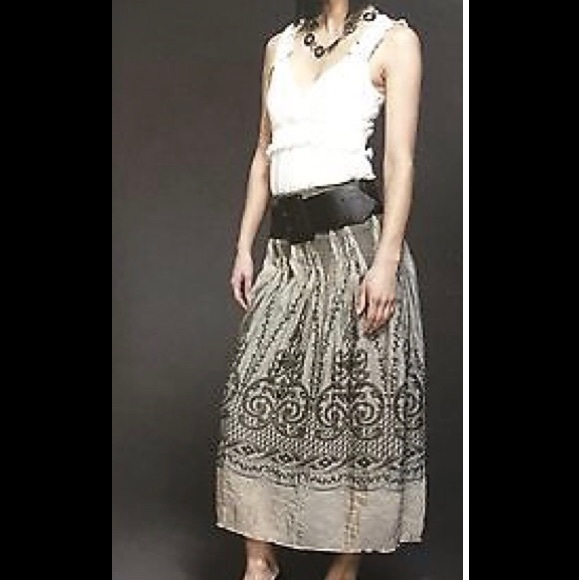 SOLD Anthropology Lapis dress S/L - Picture 3 of 5